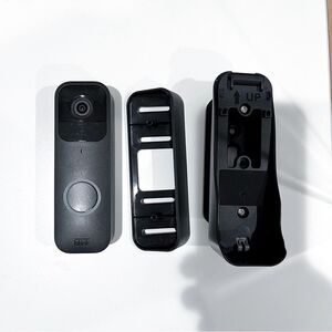 Blink video doorbell and mount